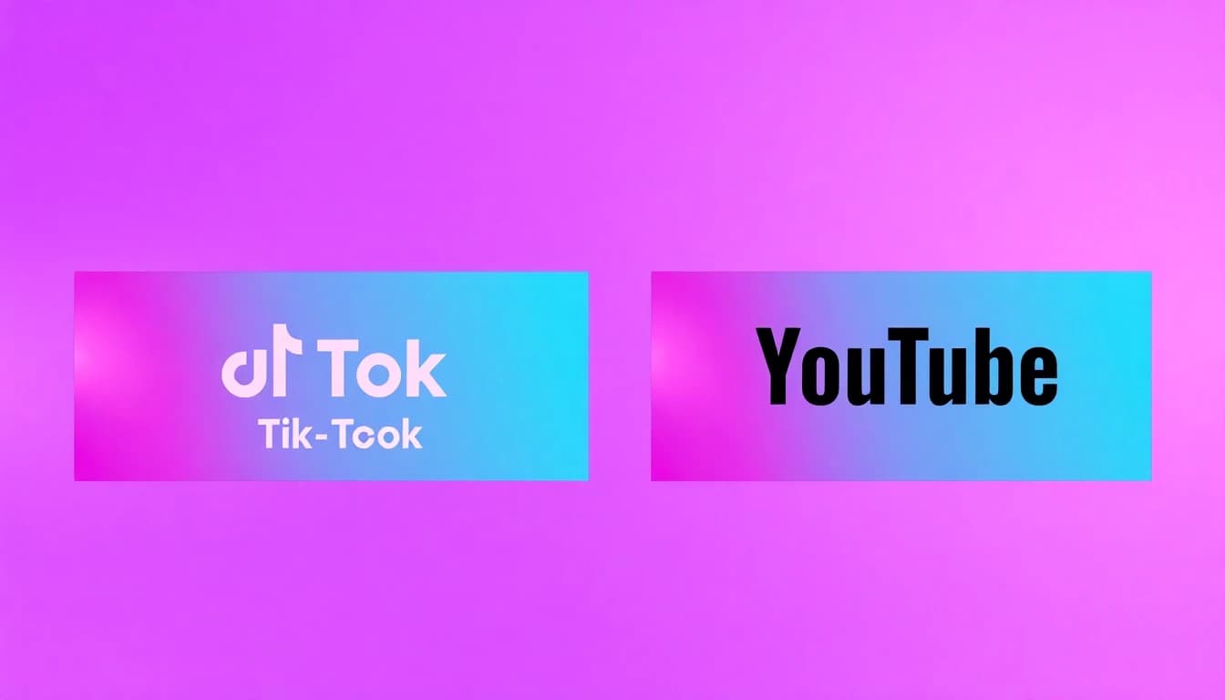 AI video exported for TikTok vertical and YouTube widescreen formats